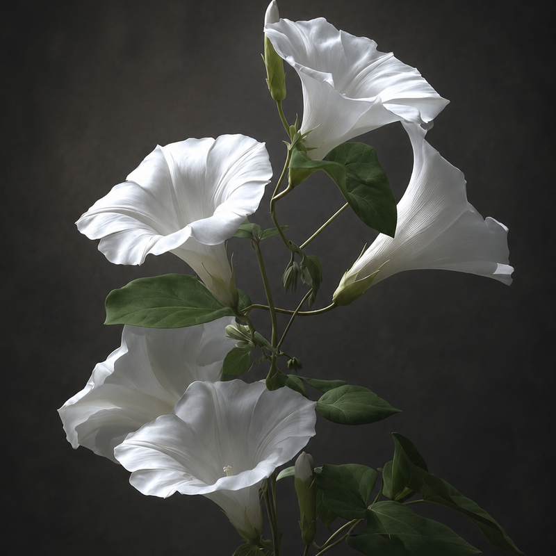 Creamy Moonflower