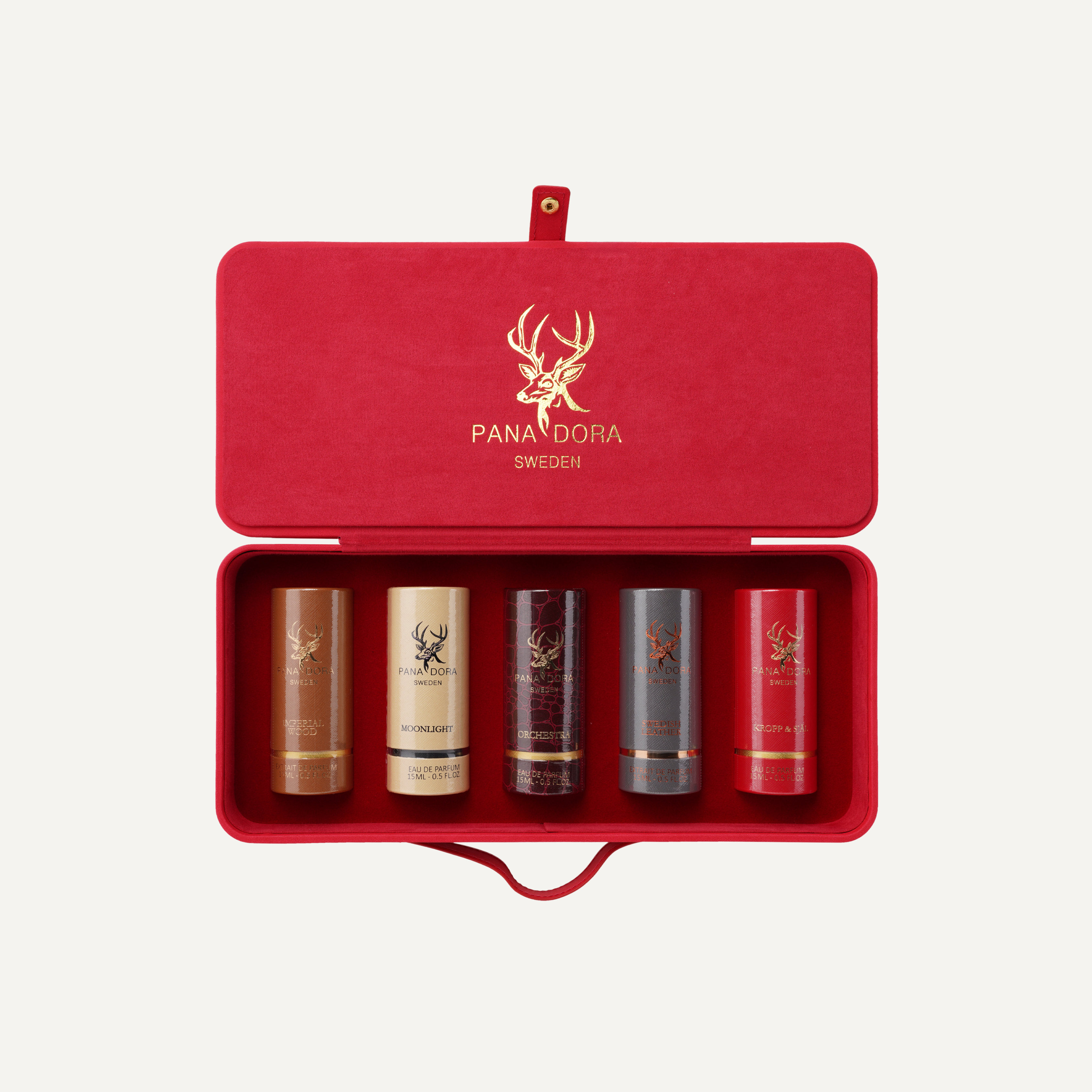 Pana Dora Travel Set Red